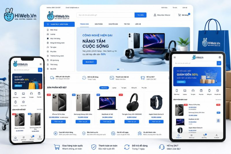 Bí quyết thiết kế website bán hàng tăng doanh thu gấp 3 lần website bán hàng